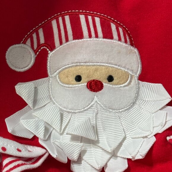 Baby Essentials Santa Claus Christmas Romper – Red – Size 6M - Picture 5 of 7